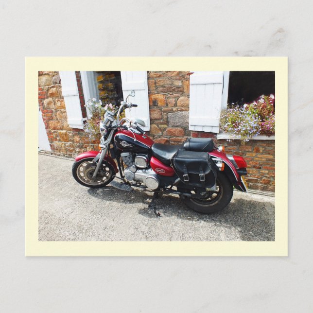 Daelim motorcycle postcard (Front)