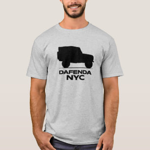 DAFENDA NYC Black Solid Tee