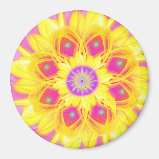 Daffodil by Power Flower Magnet (Front)