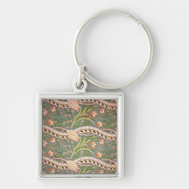 Daffodil Chintz', 1875 Key Ring (Front)