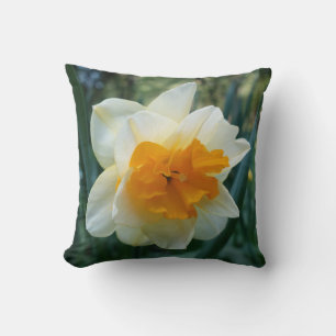 Daffodil Flower Cushion
