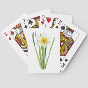 Daffodil Flower Playing Cards