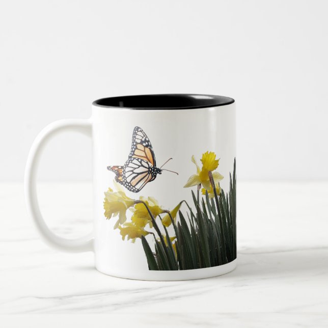 Daffodil Flowers Mug (Left)