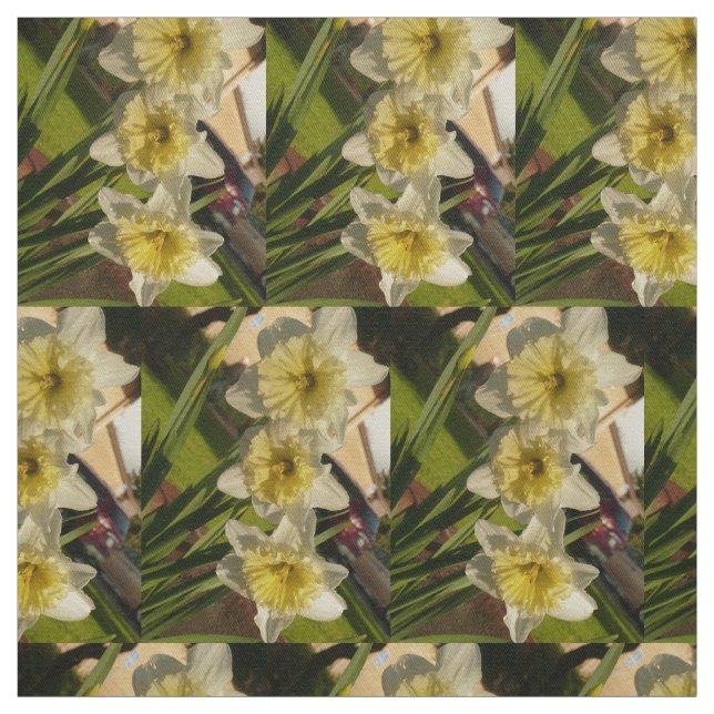 daffodil for spring fabric (Swatch)