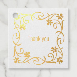 Daffodil frame favour tags