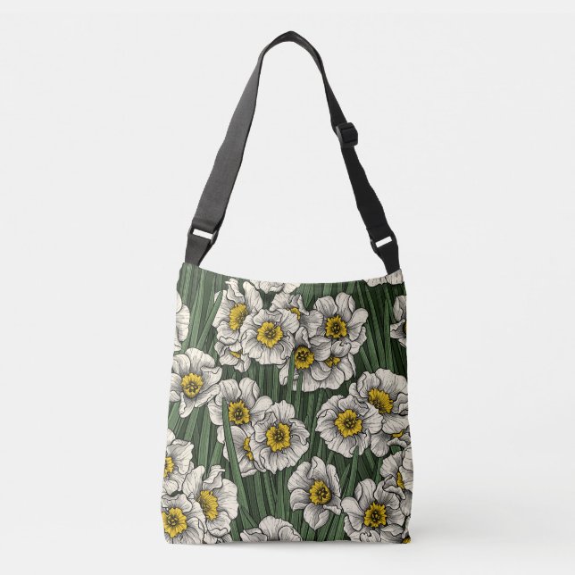 Daffodil garden crossbody bag (Front)