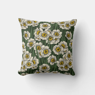 Daffodil garden cushion