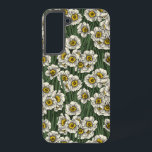 Daffodil garden samsung galaxy case<br><div class="desc">Hand-drawn pattern with daffodil flowers.</div>