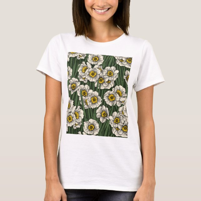 Daffodil garden  T-Shirt (Front)
