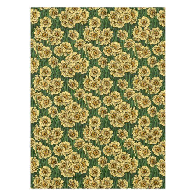 Daffodil garden tablecloth (Front)