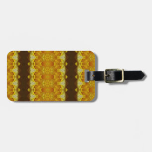 Daffodil Ikat 14 Luggage Tag
