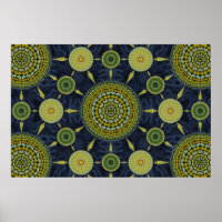 Daffodil Mandala Array