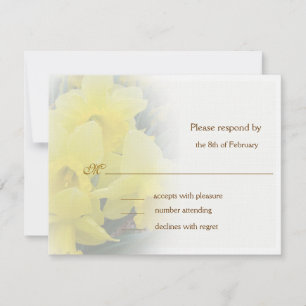 Daffodil respond cards