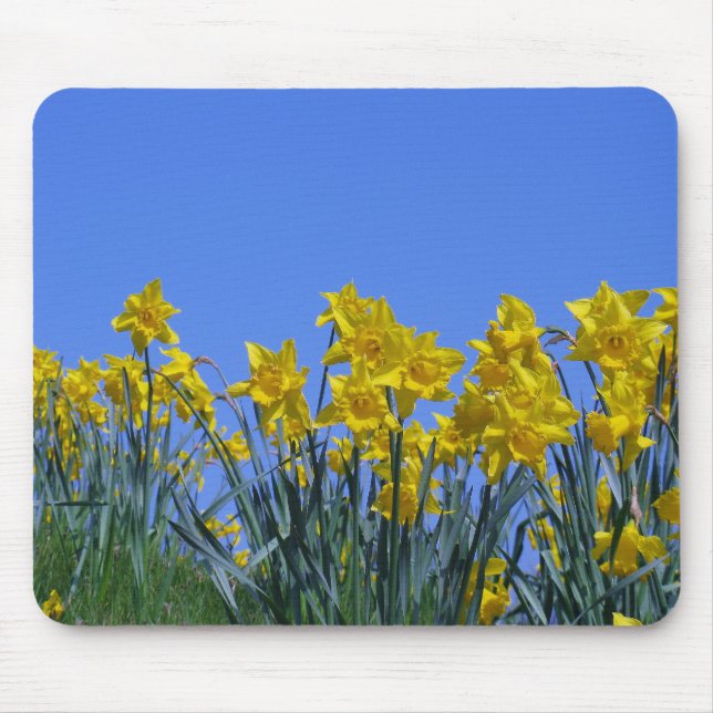 Daffodil Sky Mouse Mat (Front)