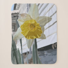 Daffodil Small Sherpa Blanket