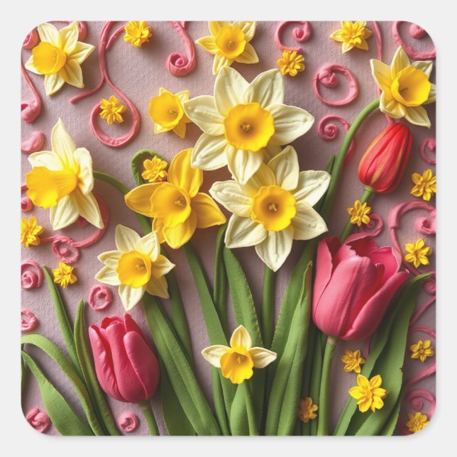 Daffodil  Stickers (Front)
