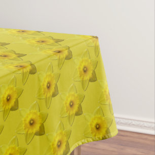 Daffodil Tablecloth Easter Flowers Tablecloth