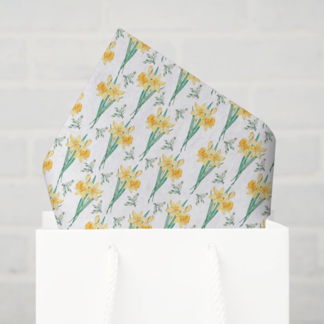 Daffodil Tissue Paper (Gift Bag)