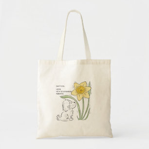 Daffodil tote bag