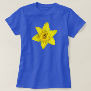 Daffodil yellow spring flower watercolor T-Shirt