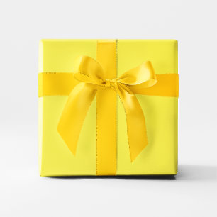 Daffodil Yellow Wrapping Paper