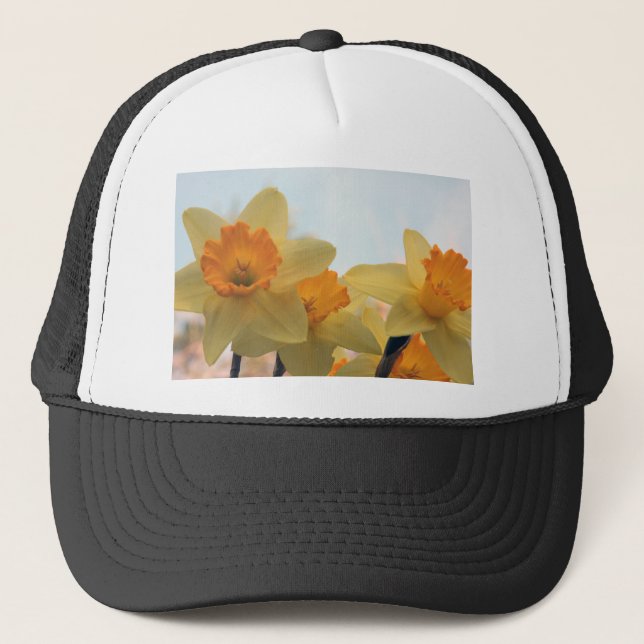 Daffodills Trucker Hat (Front)