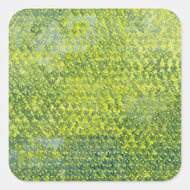 Daffodils 2012 square sticker (Front)