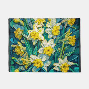 Daffodils 2 doormat