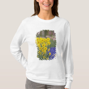 Daffodils and Grape Hyacinth, Keukenhof T-Shirt