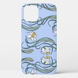 Daffodils Art: Nouveau Spring iPhone 12 Case