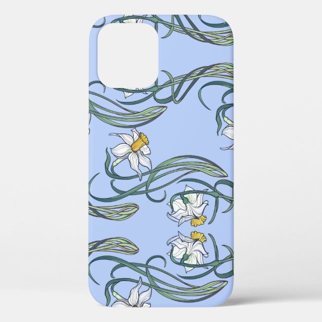 Daffodils Art: Nouveau Spring Case-Mate iPhone Case (Back)