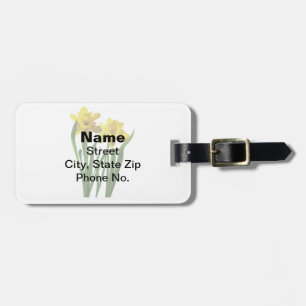 Daffodils At Attention Luggage Tag