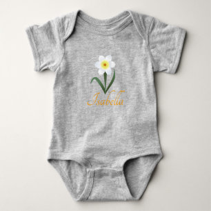 Daffodils Baby Bodysuit