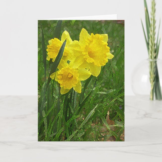 Daffodils Card (Front)