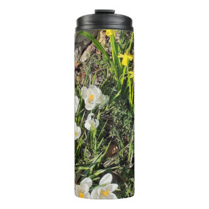 Daffodils & Crocus Thermal Tumbler
