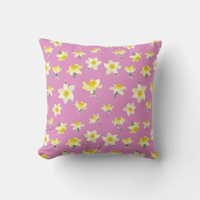 Daffodils. Cushion (Front)