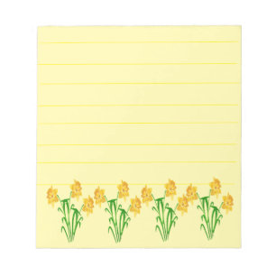 Daffodils  notepad