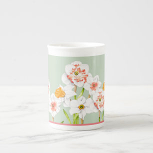 Daffodils on a Bone China Mug