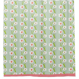 Daffodils on a Shower Curtain