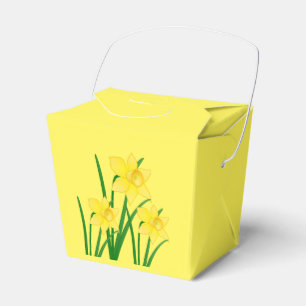 Daffodils Party Favour Box