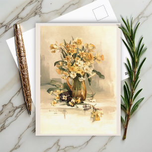 Daffodils postcard