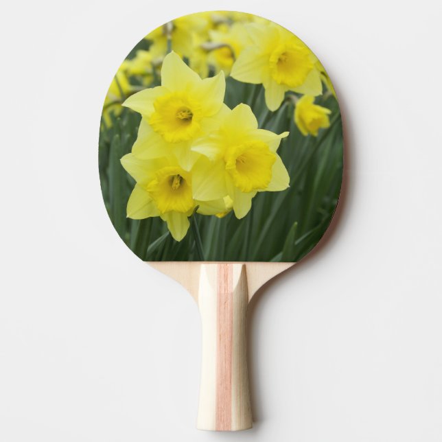 Daffodils RF) Ping Pong Paddle (Front)