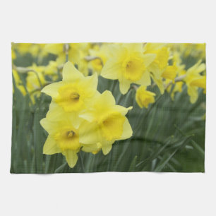 Daffodils RF) Tea Towel