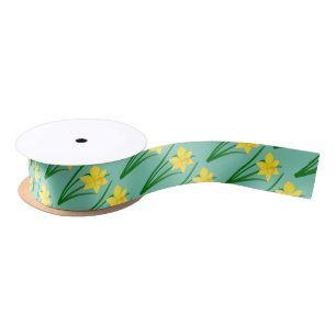 Daffodils Satin Ribbon