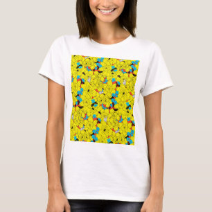 Daffodils spring floral pattern T-Shirt