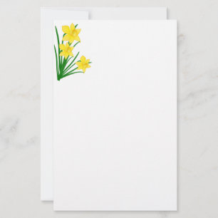 Daffodils Stationery Paper