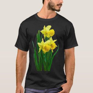 Daffodils Tall and Short T-Shirt