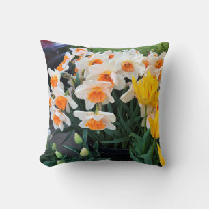 Daffodils & Tulips, Oregon Cushion