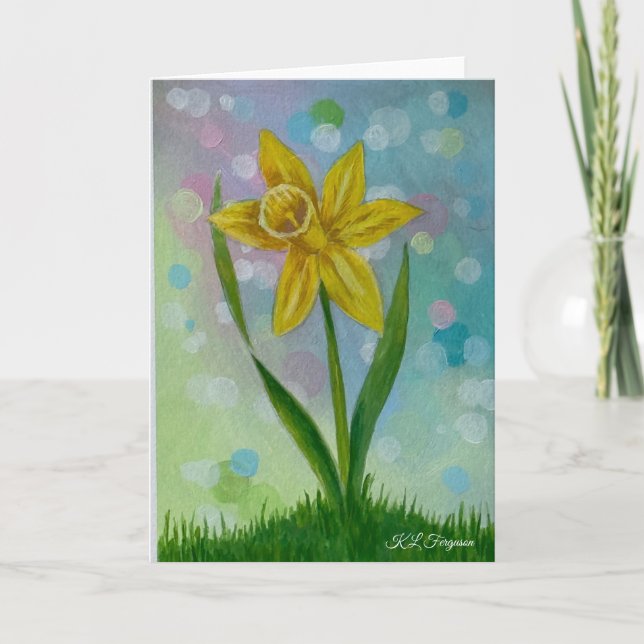 Daffoodil Greeting Card (Front)