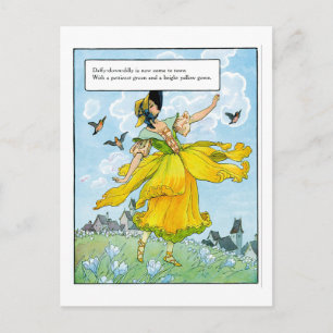 Daffy-Down-Dilly Postcard
